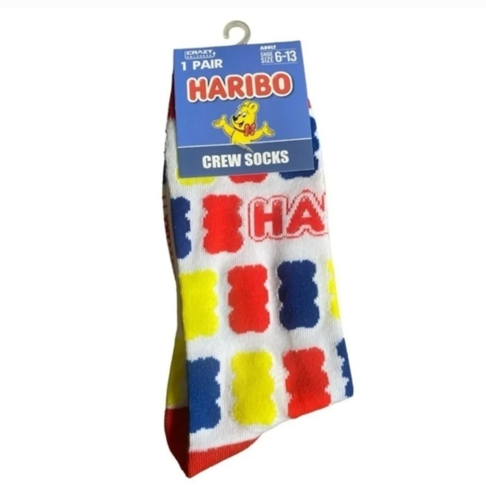 Novelty Candy Socks Gummie Bears and‎ PEZ Size 6-12 and 6-13